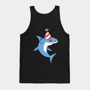 Cute Birthday Shark Tank Top